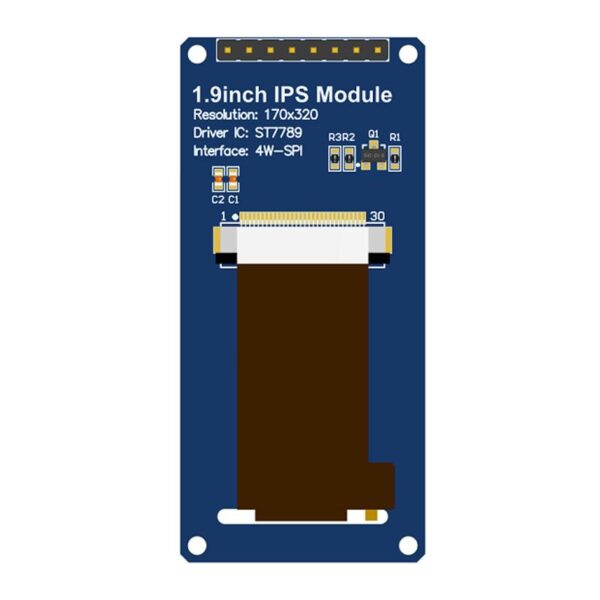 19-inch TFT display