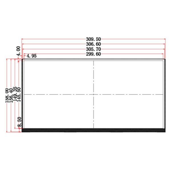 13.1 inch Stretched Bar LCD Display