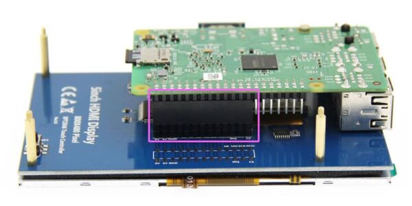 5 inch TFT Raspberry PI Display Keyboard on Screen - 图片 3