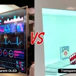 Affichages transparents LCD vs OLED