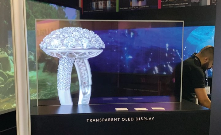 Luxury Transparent OLED Display