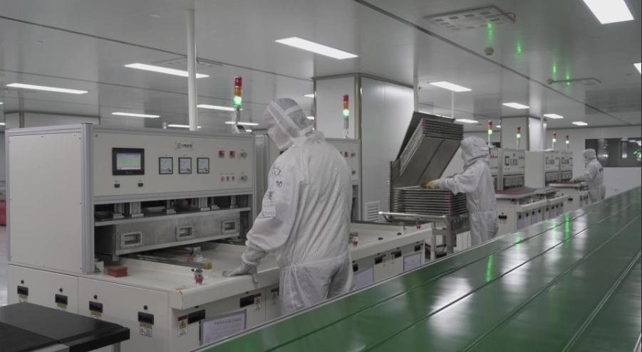 Miqidisplay production line
