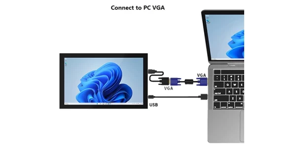 connect to pc vga