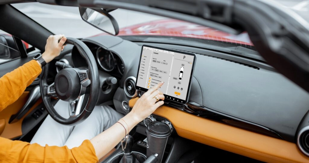 OLED displays in cars