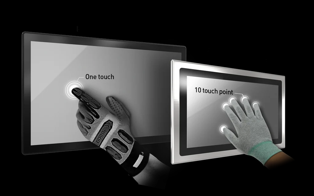 Rugged Industrial LCD touch display