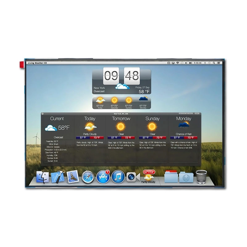 14 inch AMOLED Oled Touch Display EDP Interface 1920×1200