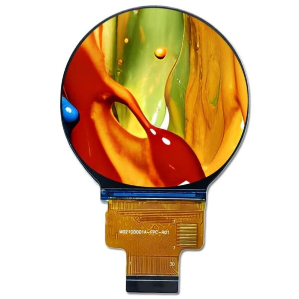 2.1 inch Circular 480480 Roubd MIPI TFT LCD Screen Display