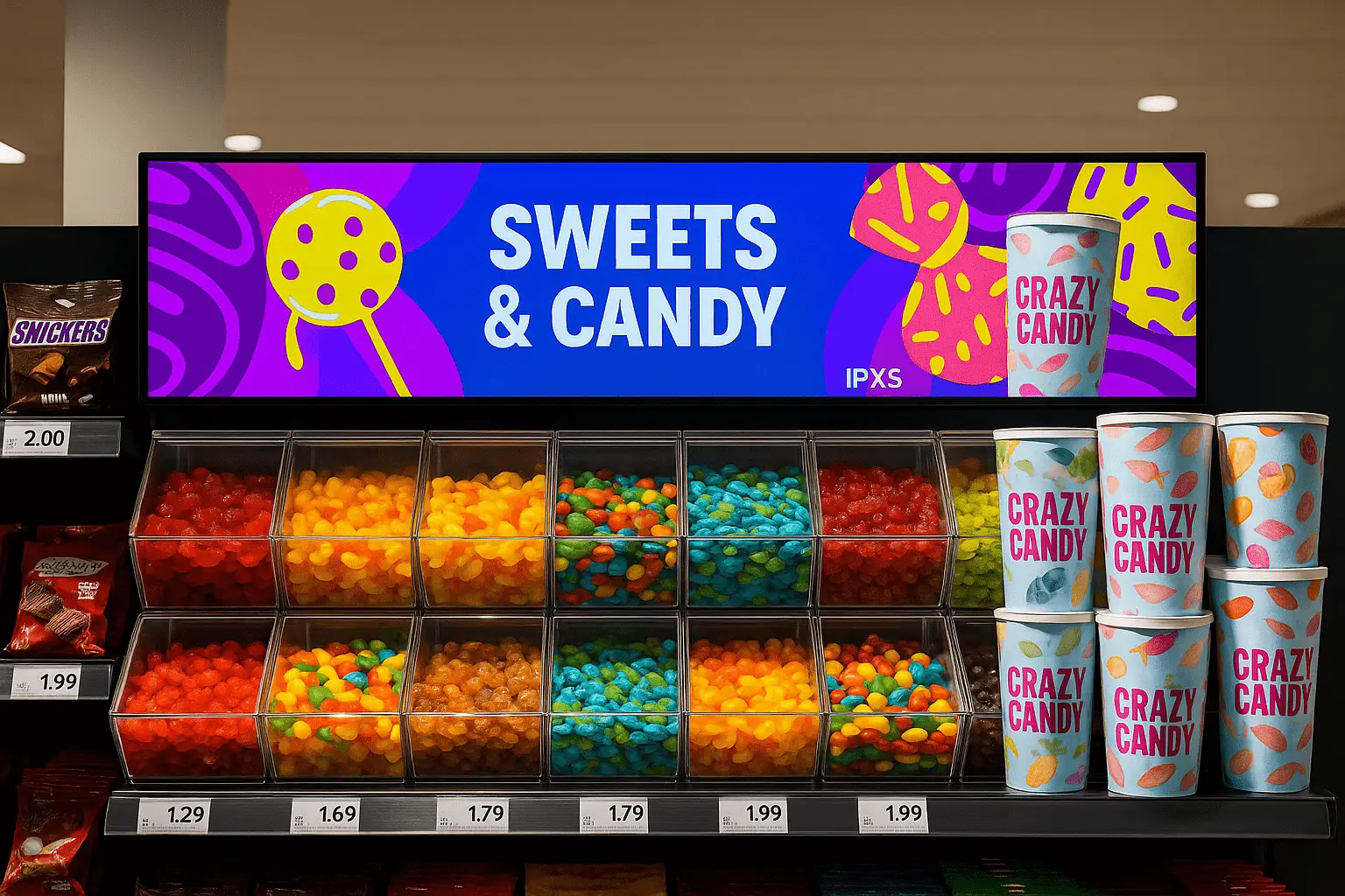 Stretched Bar LCD Displays The Future of Retail Shelf Edge Advertising