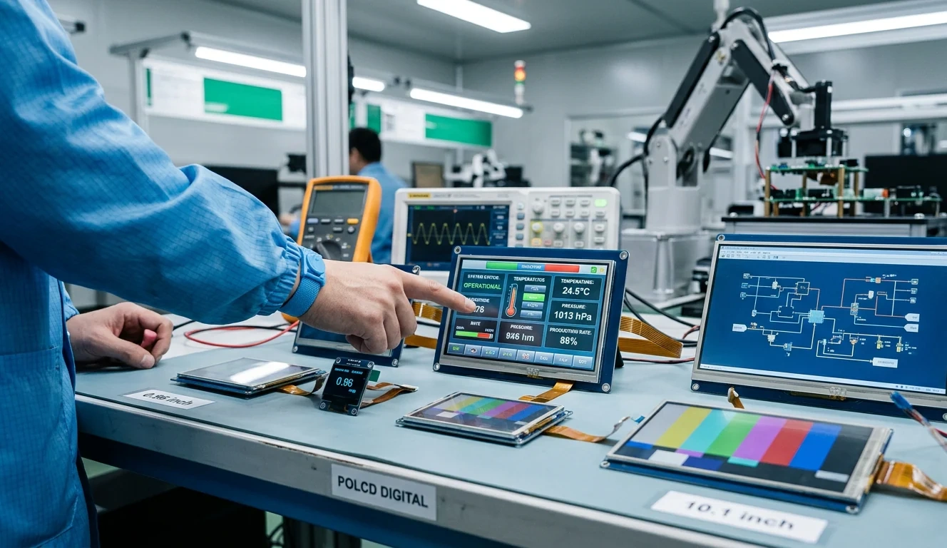 TFT Displays in Modern Industrial Systems