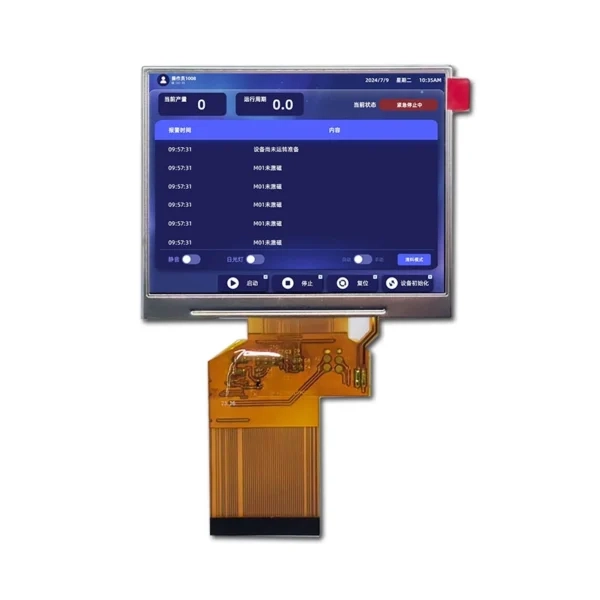 3.5 inch high brightness TFT LCD module for embedded HMI