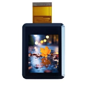 TFT LCD display module with custom cover glass