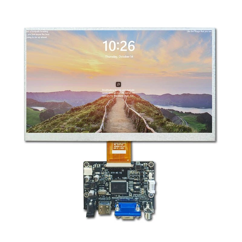 10.1-inch HDMI TFT LCD module with driver board for industrial prototype validation