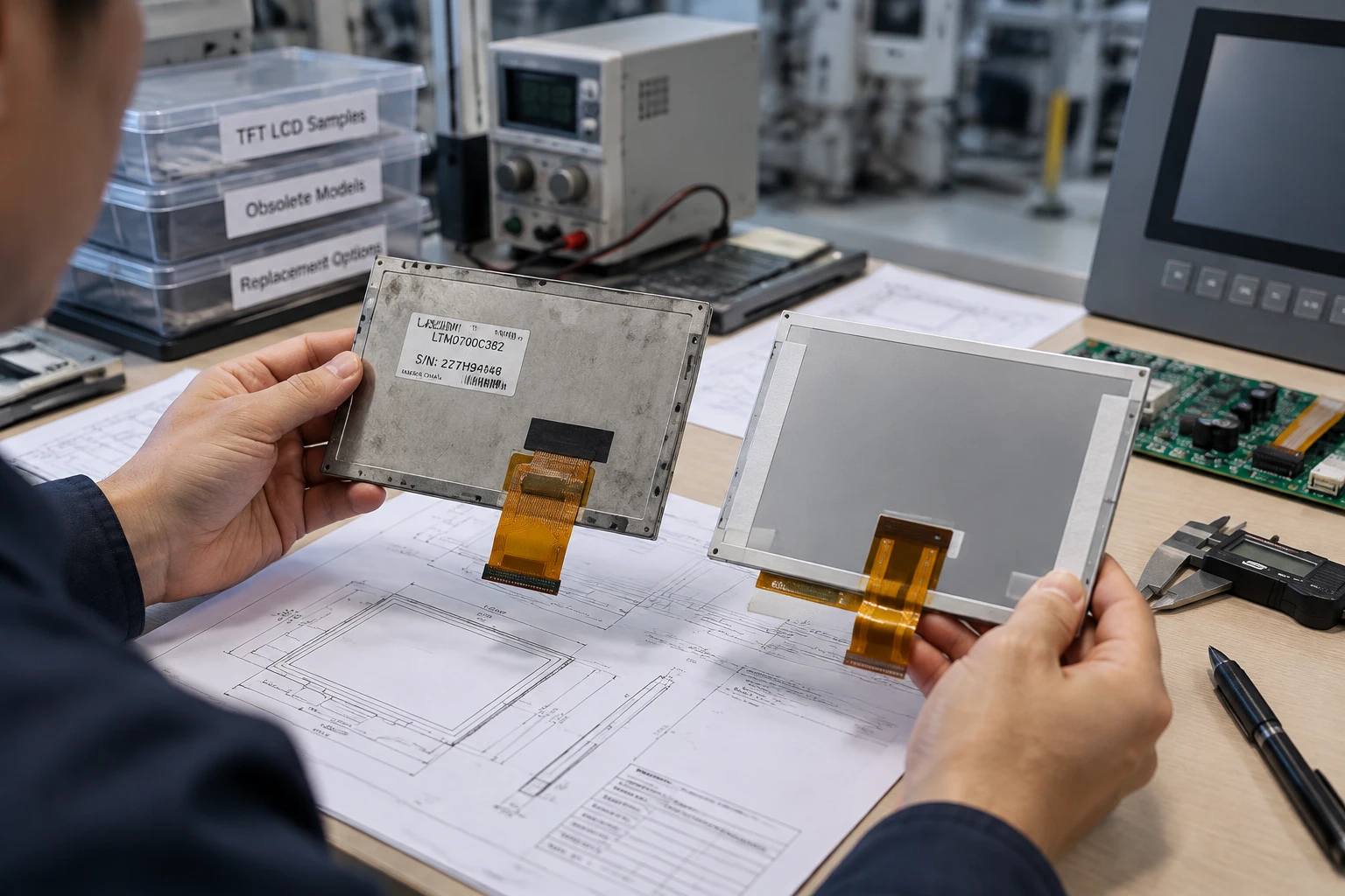 What to Check When Replacing an Obsolete TFT LCD Panel